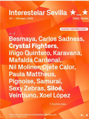 Interestelar Sevilla 2026