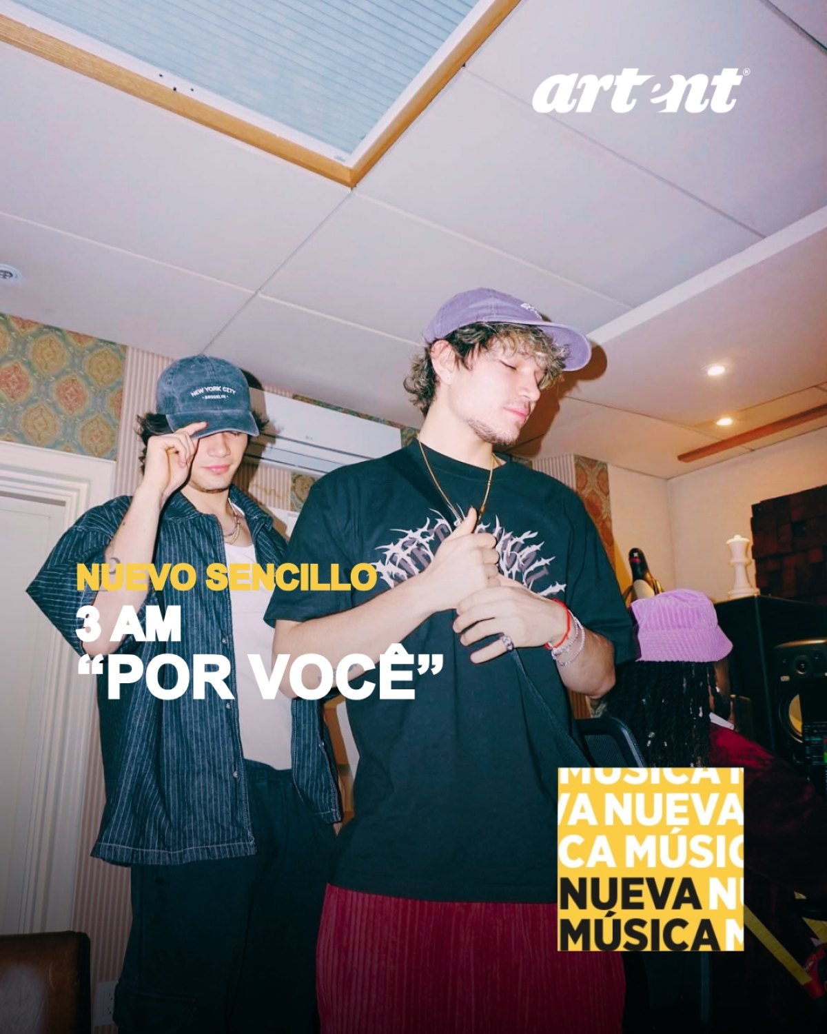 3AM presenta su nuevo sencillo "POR VOCÊ"