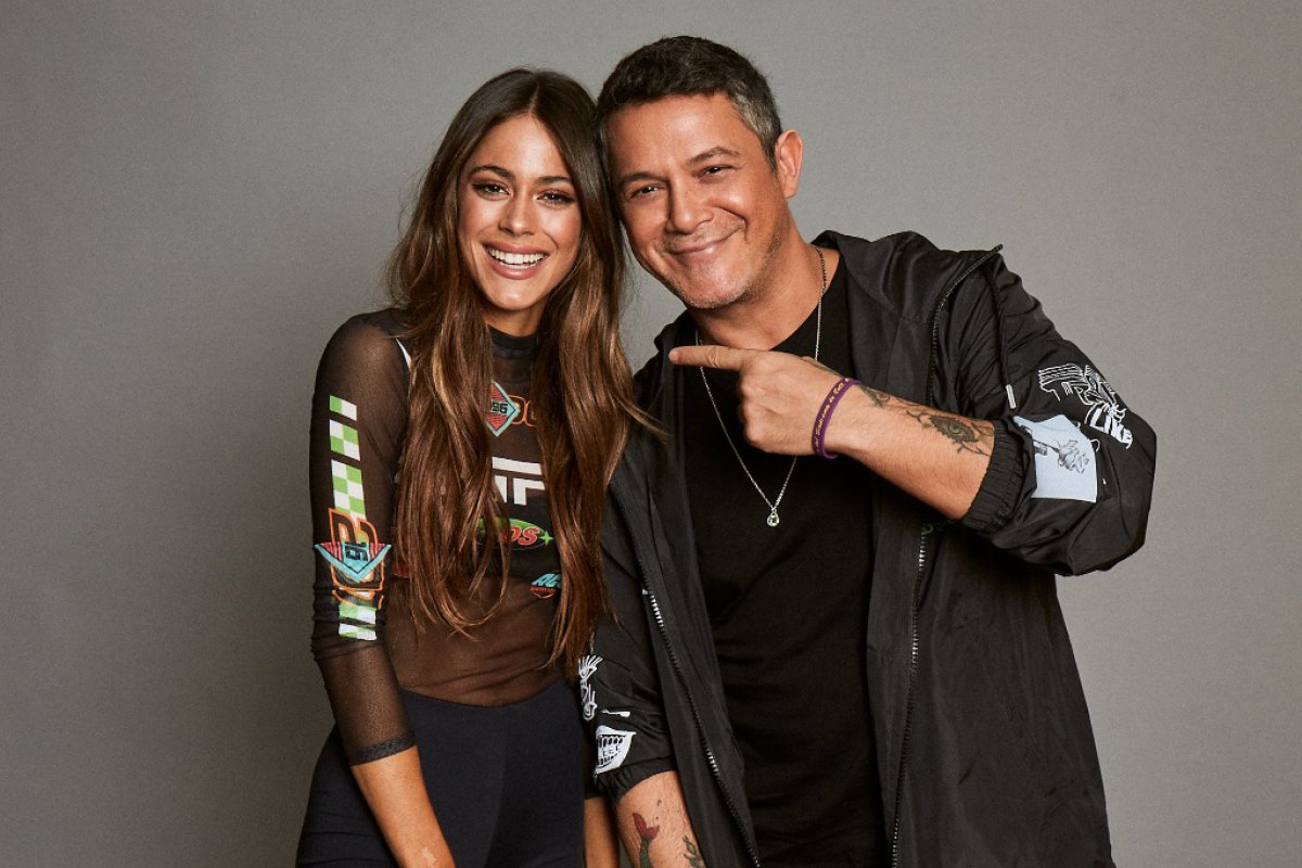 Alejandro Sanz y Tini, "Un Beso en Madrid"