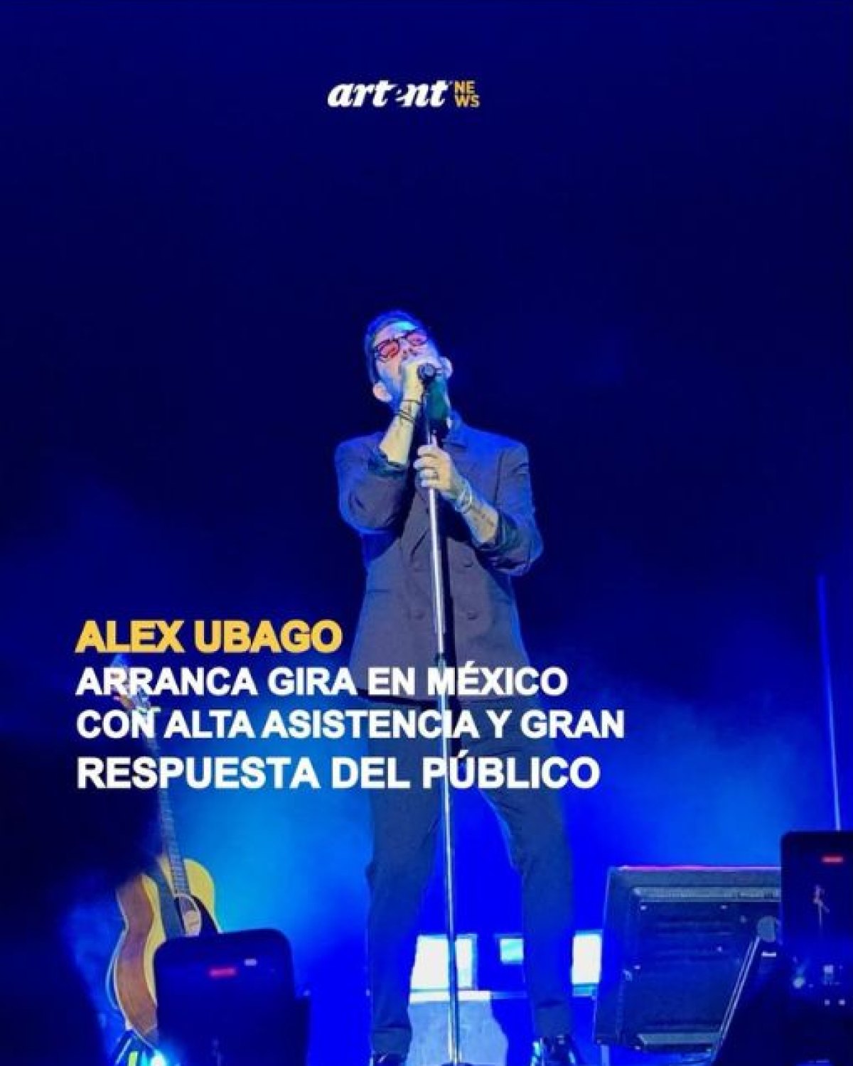Alex Ubago arranca exitosa Gira en México.