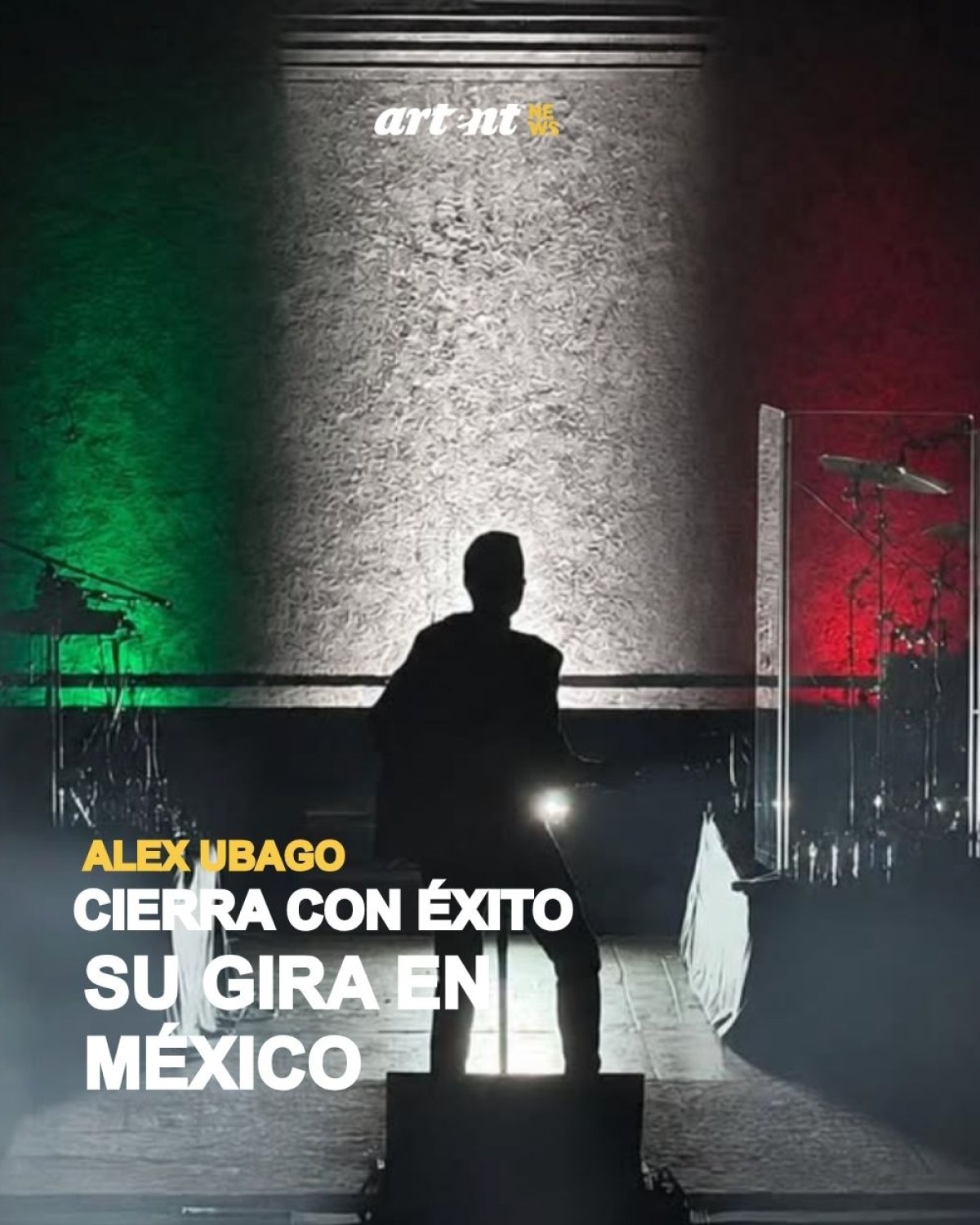 Alex Ubago concluye su exitosa gira en México.