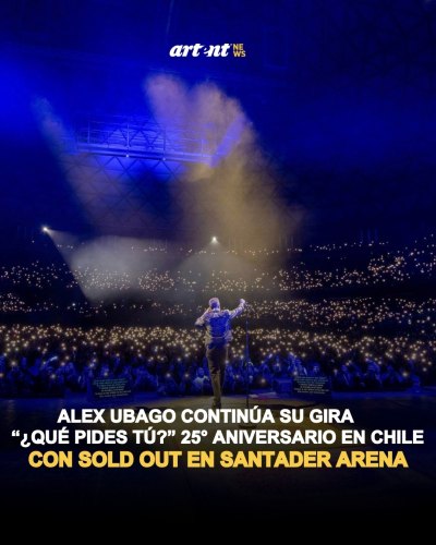 Alex Ubago inicia su gira por Chile con sold out