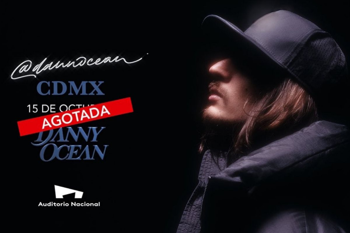 Auditorio Nacional agotado en 3 días por Danny Ocean