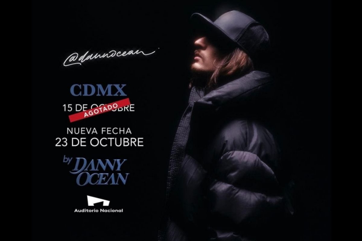 Danny Ocean anuncia segunda fecha en el Auditorio Nacional