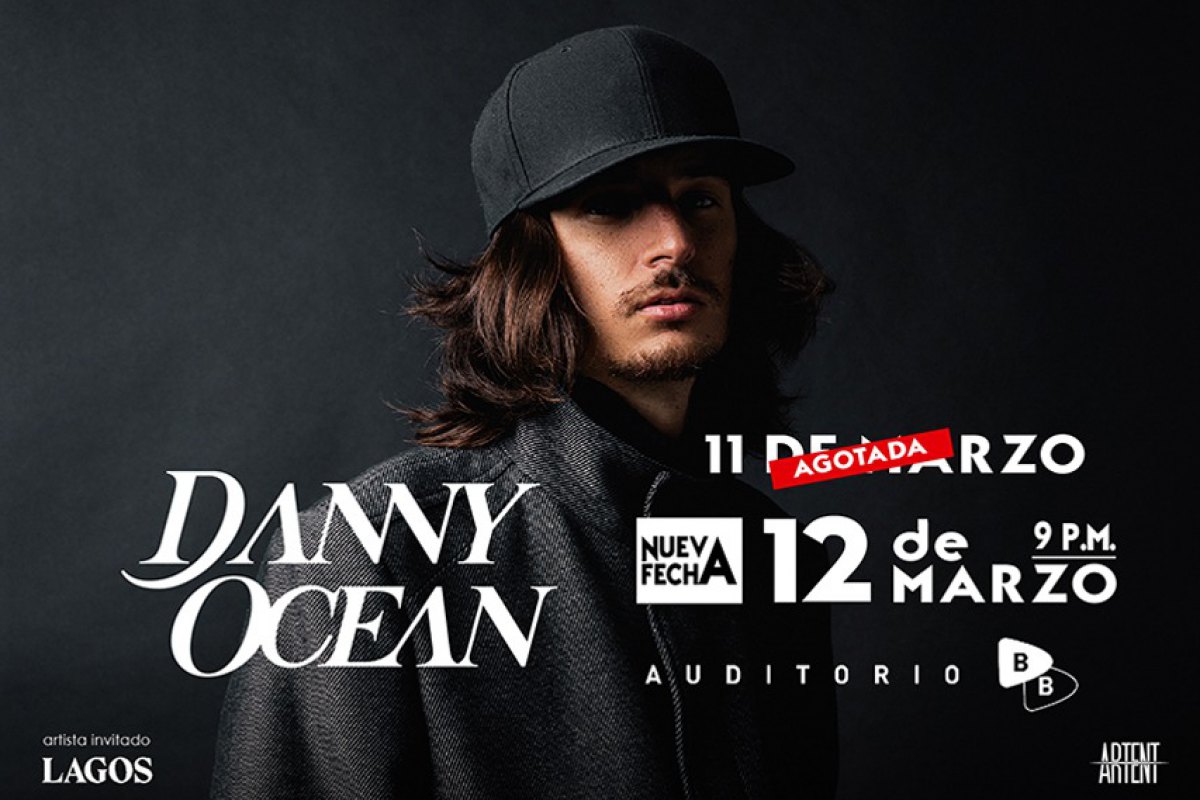 Danny Ocean logra SOLD OUT y anuncia nueva fecha
