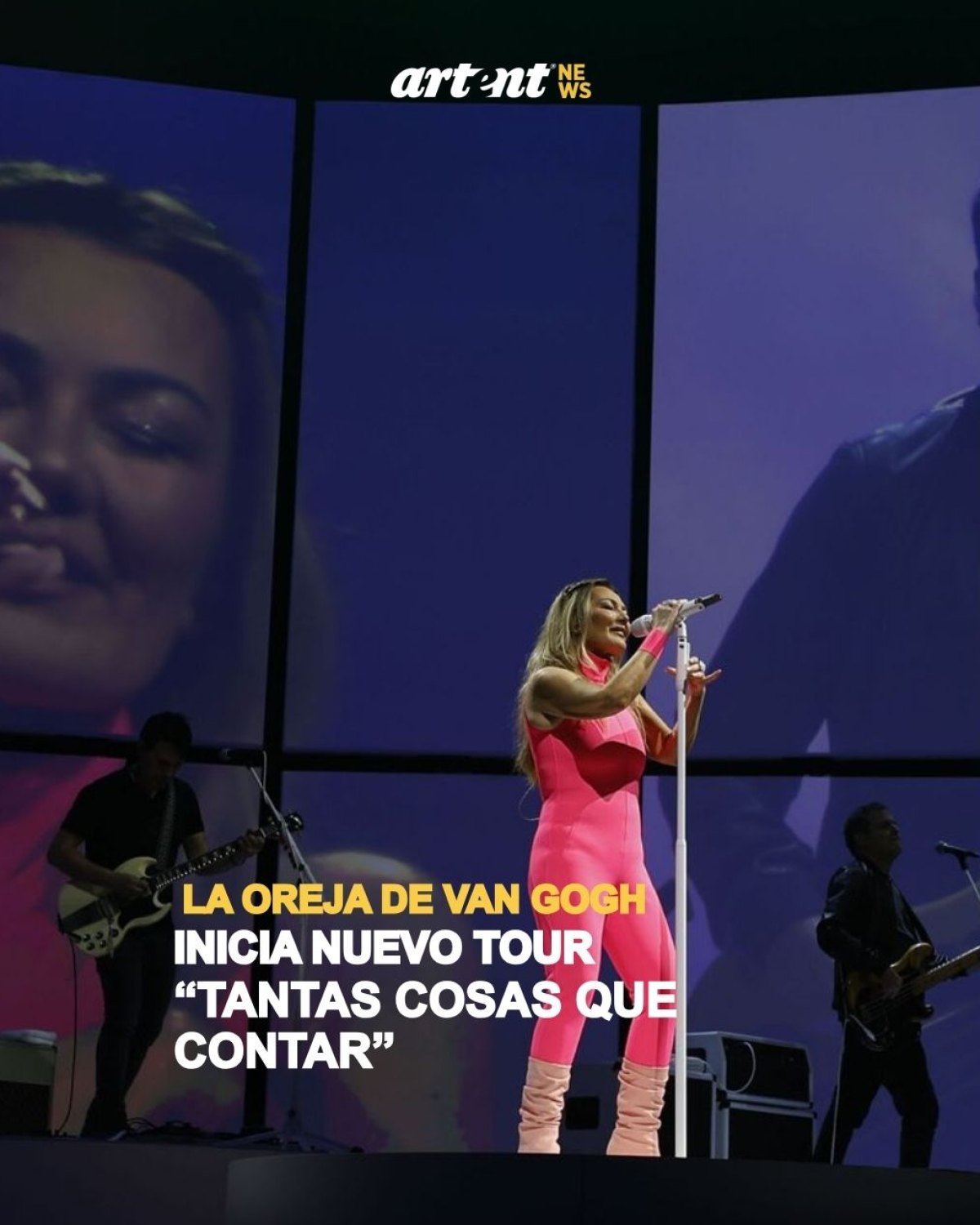  La Oreja de Van Gogh inicia tour "Tantas cosas que contar".