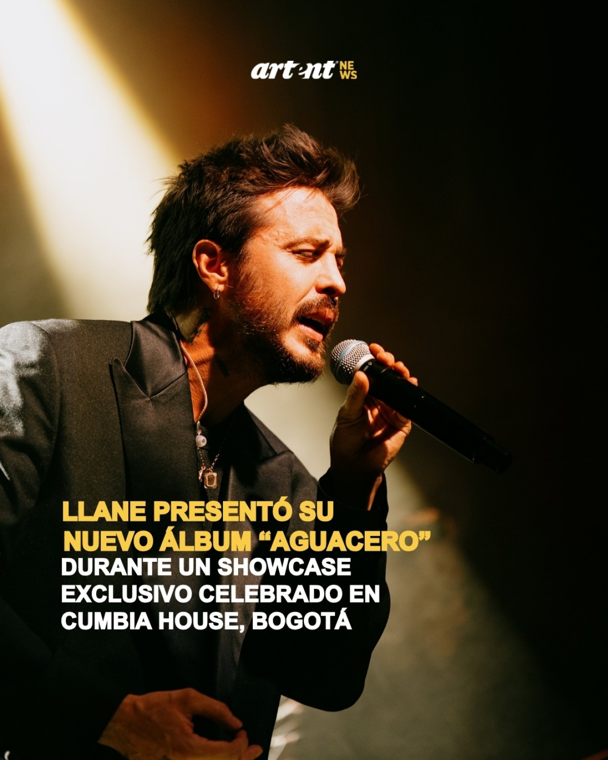 Llane presenta Aguacero en showcase exclusivo en Bogotá