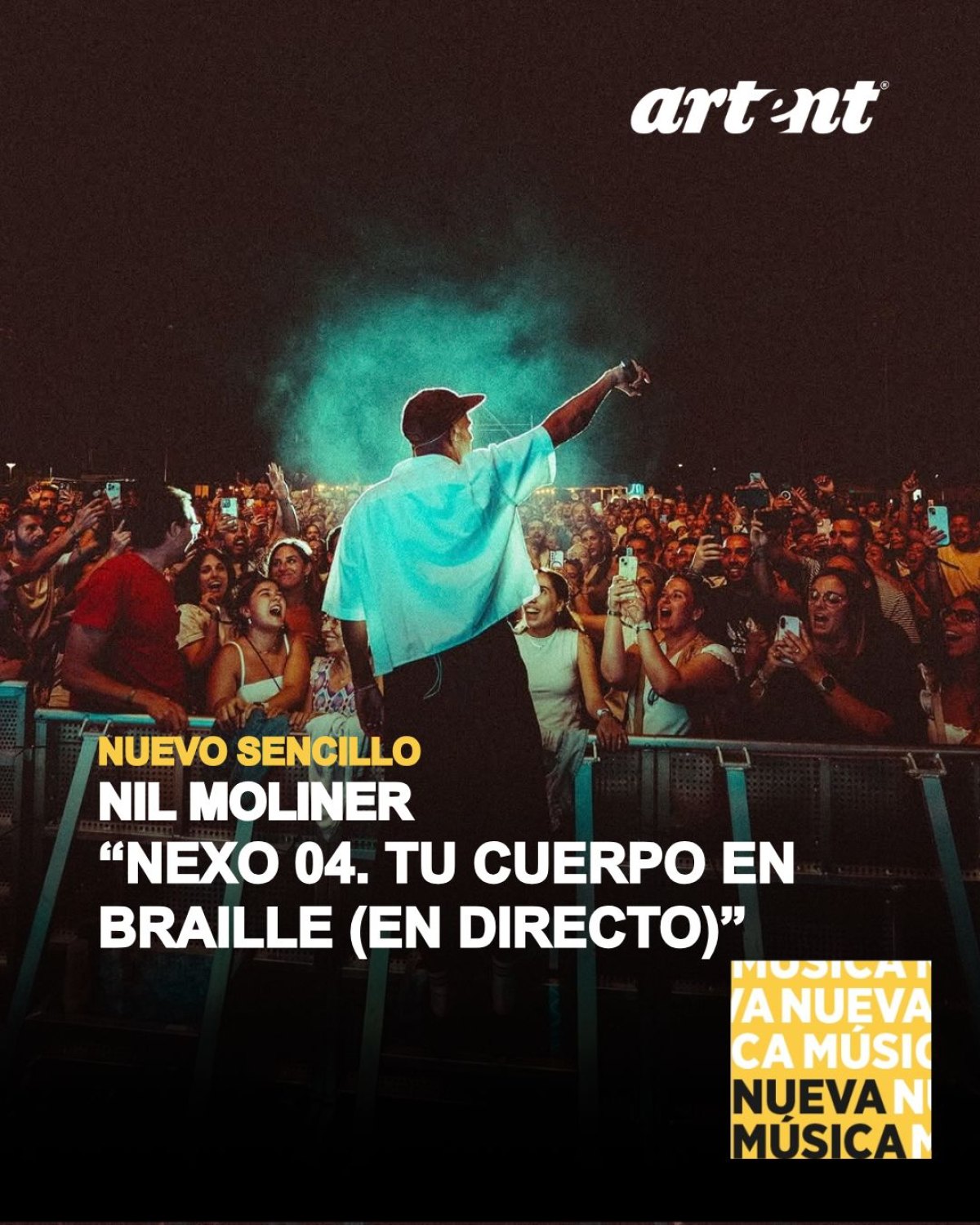 Nil presenta "NEXO 04 TU CUERPO EN BRAILLE (EN DIRECTO)"