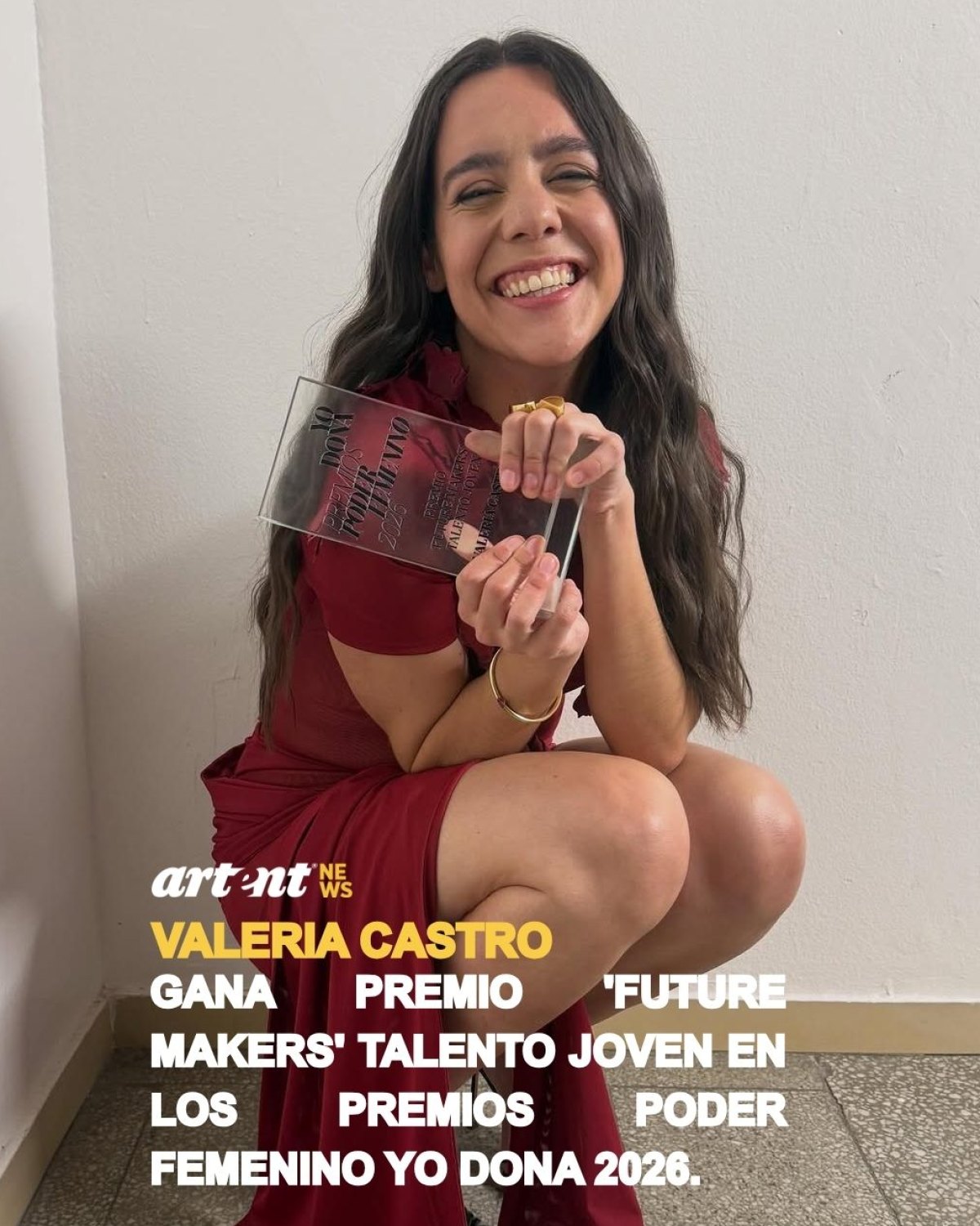 Valeria Castro brilla en los Premios Yo Dona 2026