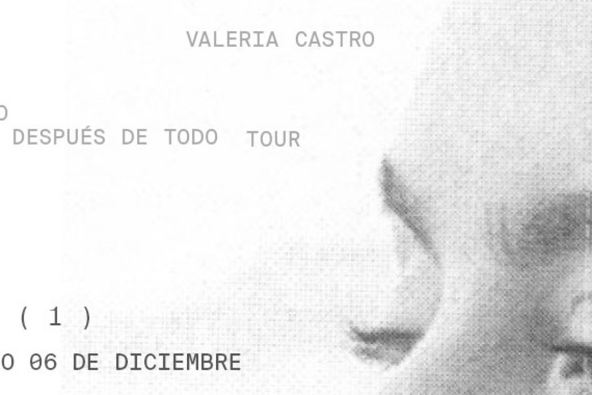 Valeria Castro se presentará en CDMX el 6 de diciembre